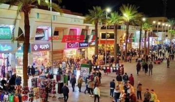 اقبال كبير بشارع النيل برأس البر لليوم الثاني على التوالي من ايام عيد الفطر المبارك 2024