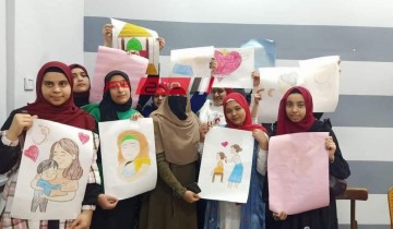 مركز شباب الروضة بدمياط ينظم مسابقة فنية للاحتفال بعيد الام