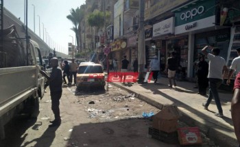 حملات إزالة إشغالات مكثفة في حي العجمي بمحافظة الإسكندرية