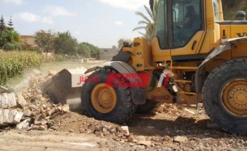 حملات إزالة تعديات علي أراضي الدولة بمحافظة الإسكندرية