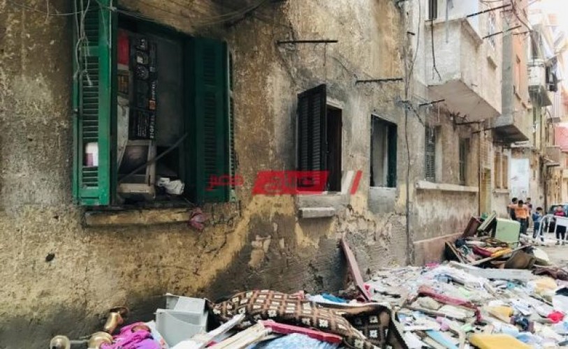 وفاة مواطن وإصابة شخصين في انهيار سقف شقة في الإبراهيمية بمحافظة الإسكندرية