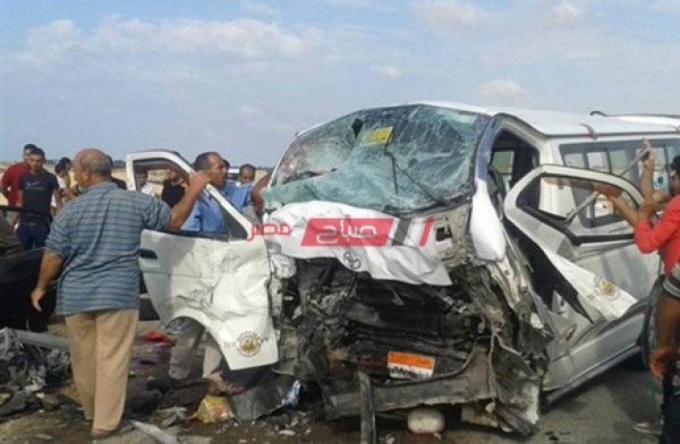 إصابة 3 أشخاص جراء حادث مروع فى كفر الشيخ