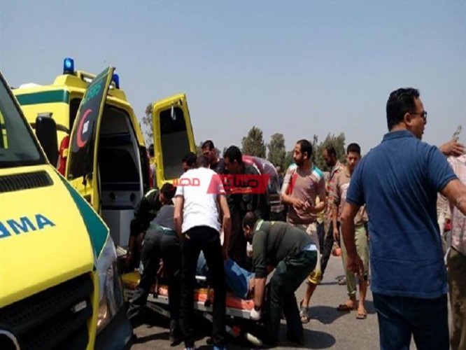 وفاة مواطن وإصابة 7 آخرين إثر حادث مروري على طريق الواحات الصحراوي خلال 24 ساعة