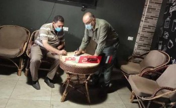 تغريم 7 مواطنين لعدم التزامهم بارتداء الكمامة في دمياط
