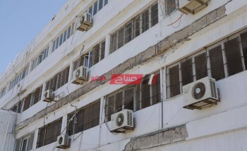بالصور البدء في اعمال إحلال وتطوير مبنى ديوان عام محافظة دمياط والنصب التذكاري