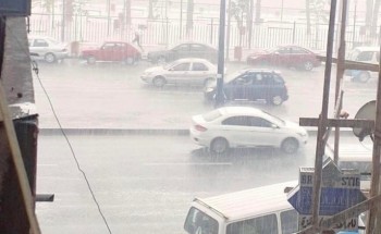 5 صور ترصد سقوط أمطار غزيرة وتقلبات حالة طقس دمياط مع نوة المكنسة