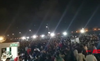 اقبال كبير على حفل تامر حسني داخل جامعة حورس في دمياط