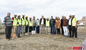 مياه دمياط تستقبل وفدا من الأمم المتحدة لمتابعة أعمال مشروع طبل