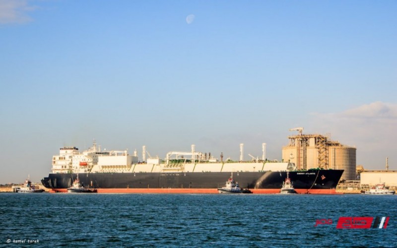 ميناء دمياط يعلن تصدير 70 الف طن غاز مسال عبر الناقلة METHANE MICKIE HARPER