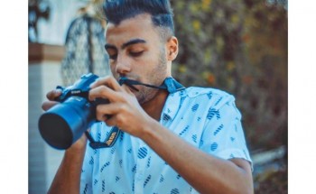 «محمود طنطاوى» بعدسة كاميراته يحارب متنمري مرضي البهاق والبينو بأجمل اللقطات الإبداعية