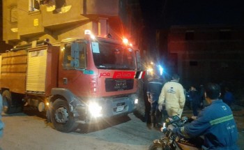 السيطرة على حريق نشب داخل منزل في مدينة عزبة البرج بدمياط دون اصابات