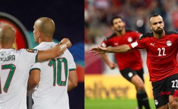 في ختام دور المجموعات بكأس العرب: تعرف على موعد مباراة مصر والجزائر