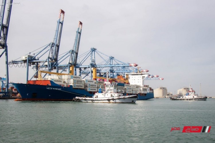 تداول 28 سفينة و 3730 شاحنة عبر ميناء دمياط خلال 24 ساعة