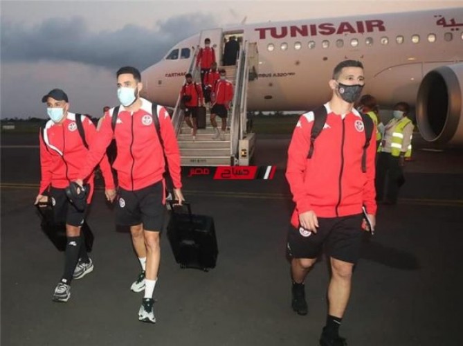 وصول بعثة منتخب تونس الى الكاميرون استعدادًا لـ كأس أمم إفريقيا
