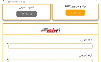 تدريب البنك الأهلي للخريجين 2022 – شروط تدريب البنك الأهلي المصري 2022 ورابط التقديم