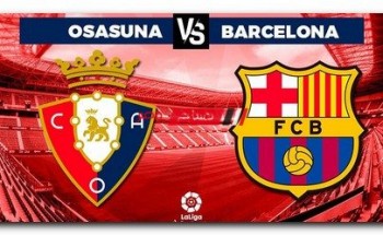 موعد مباراة برشلونة وأوساسونا في الدوري الإسباني 2021/2022 والقنوات الناقلة