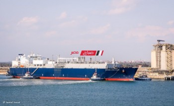ميناء دمياط يعلن تفريغ حمولة 3574 طن قمح و 2714 طن ابلاكاش وتصدير 61 الف طن غاز مسال