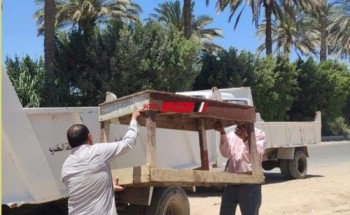 استمرار الحملات المكثفة بأحياء الإسكندرية لإزالة الاشغالات والتعديات علي الطرق