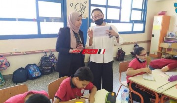 خبيرة Jica تتفقد المدرسة المصرية اليابانية بدمياط الجديدة