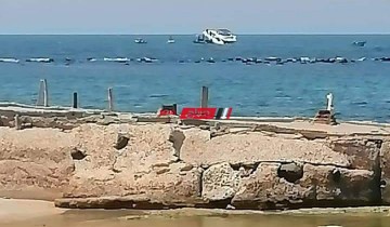 تفاصيل غرق مركب سياحي بمنطقة ميناء الكور في محافظة الإسكندرية