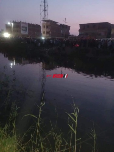 انتشال جثث طفلين من مياه ترعة كفر سعد البلد بدمياط