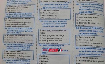 مراجعة ليلة الامتحان فرنساوي تالتة ثانوي 2022 .. س و ج على قواعد الفرنساوي ثانوية عامة 2022