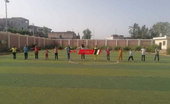 يوم رياضي في مركز شباب فارسكور بدمياط تحت شعار “ساعة رياضة”
