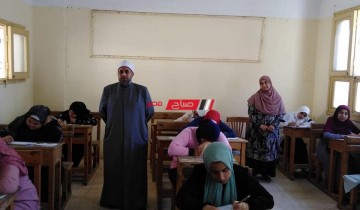 موفد قطاع المعاهد يتفقد سير امتحانات الثانوية الأزهرية بدمياط