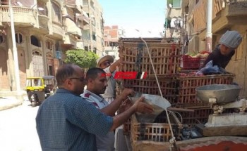 حمله مكبرة للتصدي لمكبرات الصوت بقرية الغوابين في دمياط