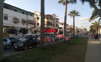 اقبال كبير من المواطنين على مدينة رأس البر في اول ايام عيد الفطر المبارك 2023