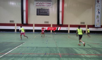 مباراة ودية بين فريق متطوعى وزارة الشباب والرياضة YLY وفريق دمياط
