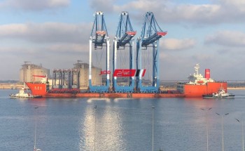 ميناء دمياط: تصدير 3500 طن ملح  و 915 طن سكر معبأ خلال 24 ساعة