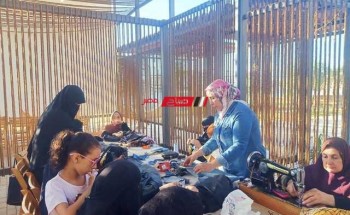 قومي المرأة بدمياط ينظم ورشة تعليمية لإعادة تدوير الملابس المستعملة