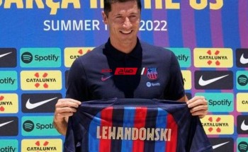 ليفاندوفسكي يحقق 3 أرقام قياسية مع برشلونة