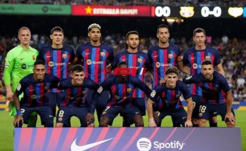 تشكيل برشلونة الرسمي أمام بلد الوليد في الدوري الإسباني