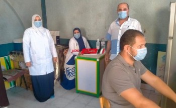 حملة تفتيشية تتابع سير العمل في مستشفيات دمياط ومراكز لقاح فيروس كورونا
