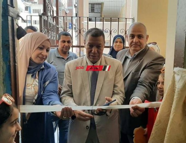 افتتاح معرض ختام مراكز تنمية القدرات والمبدعين بدمياط
