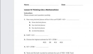 أسئلة بنك المعرفة ماث خامسة ابتدائي 2023 .. أسئلة الوزارة Math للصف الخامس الابتدائي الترم الاول 2023