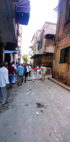 تفاصيل إصابة 3 أشخاص في انهيار عقار بالعطارين في محافظة الإسكندرية