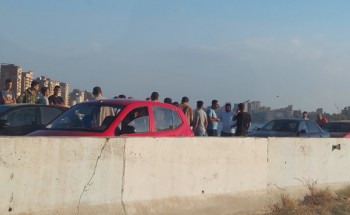 بدون إصابات .. حادث تصادم بين سيارتين بطريق رأس البر في دمياط