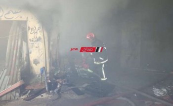 تفاصيل حريق مخزن كهرباء بسموحة وإصابة 11 شخص في الإسكندرية