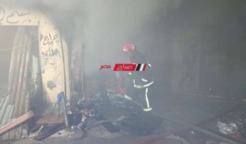 تفاصيل حريق مخزن كهرباء بسموحة وإصابة 11 شخص في الإسكندرية