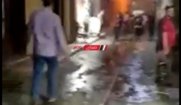 اخماد حريق محدود اسفل منزل بشارع السقا في دمياط دون خسائر بشرية .. فيديو