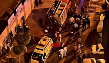 أسماء المصابين في حريق مخزن أدوات كهربائية بمنطقة سموحة في الإسكندرية