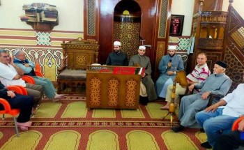 أوقاف دمياط تواصل أنشطتها الدعوية للتحلي باخلاق الرسول من داخل المساجد