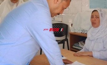 حملة متابعه تتفقد سير العمل في الوحدة الصحية بقرية الركابية بدمياط