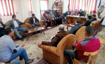 اجتماع موسع بمحلية كفر سعد في دمياط للاستعداد لمواجهة السيول والأمطار