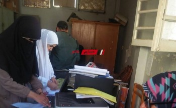 رئيس محلية كفر البطيخ بدمياط يشرف على حملة متابعه الوحدة الصحية بقرية ام الرضا