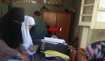 رئيس محلية كفر البطيخ بدمياط يشرف على حملة متابعه الوحدة الصحية بقرية ام الرضا