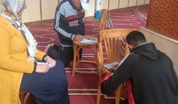 أوقاف دمياط تعقد إمتحانات لمحو الأمية بالمساجد